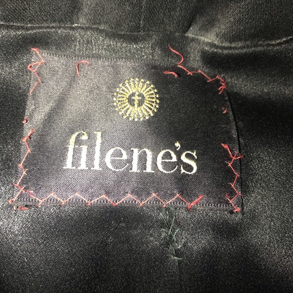 Vintage mink trimmed coat sz 7/8 - Picture 6 of 7